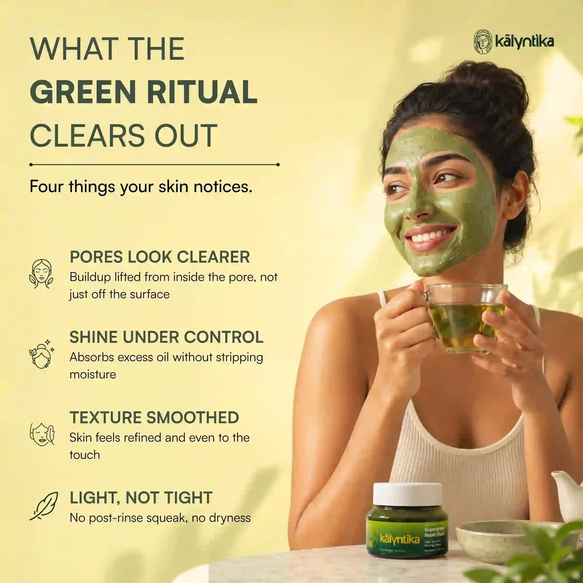 Supergreen Reset Masque